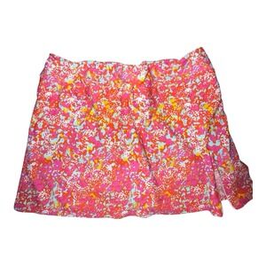 Jude Connolly Women's XL  Skort in Bright Colorful Splatter Pattern Tennis Golf
